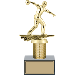 Bowling Erkek Figürlü Kupalar 23, 20, 17 cm | FG-001 - 23