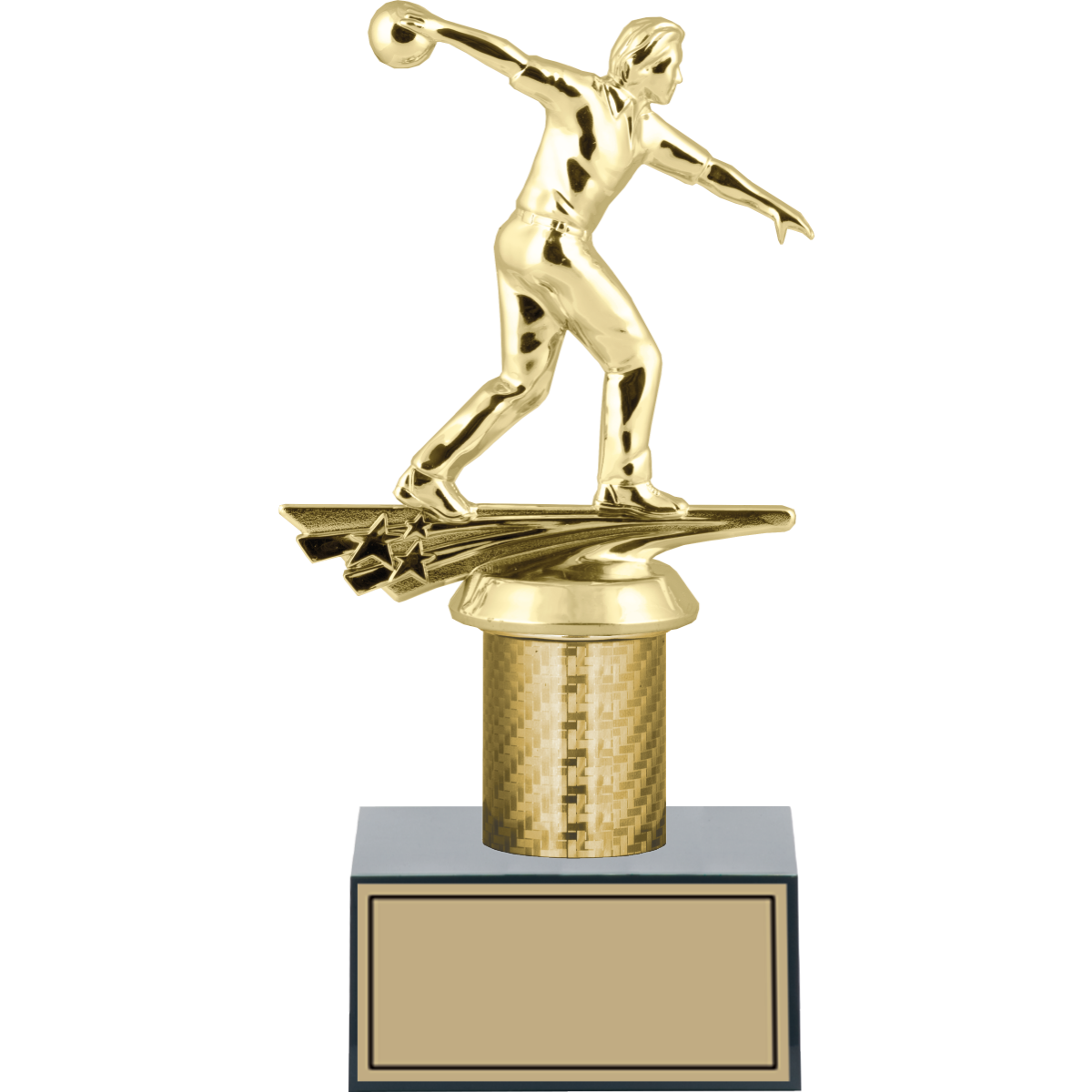 Bowling Erkek Figürlü Kupalar 23, 20, 17 cm | FG-001 - 23