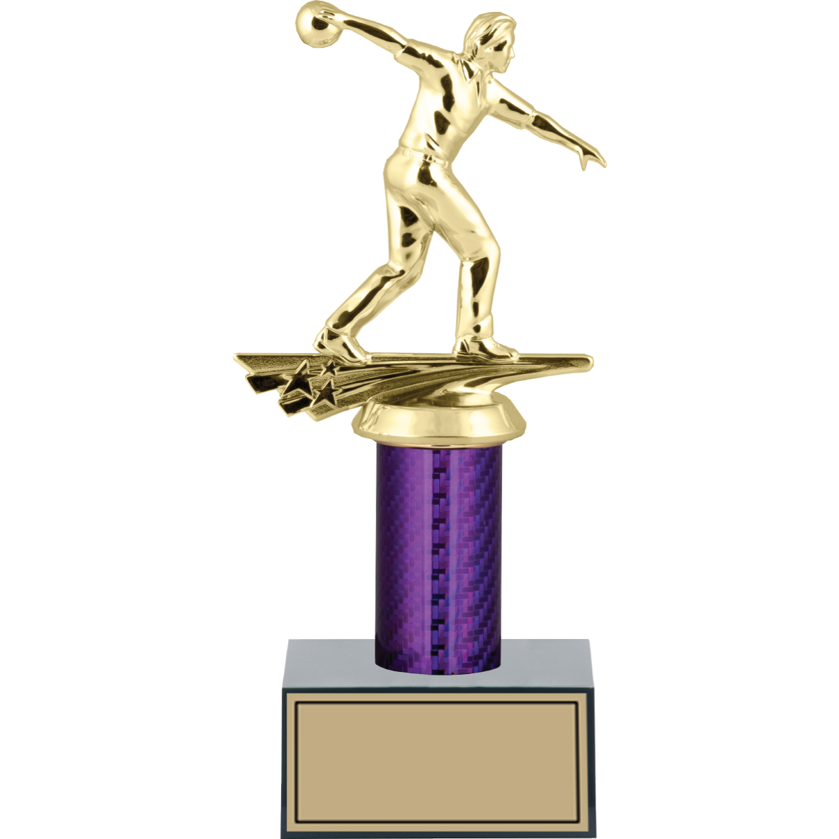 Bowling Erkek Figürlü Kupalar 25, 23, 20 cm | FG-002 - 25