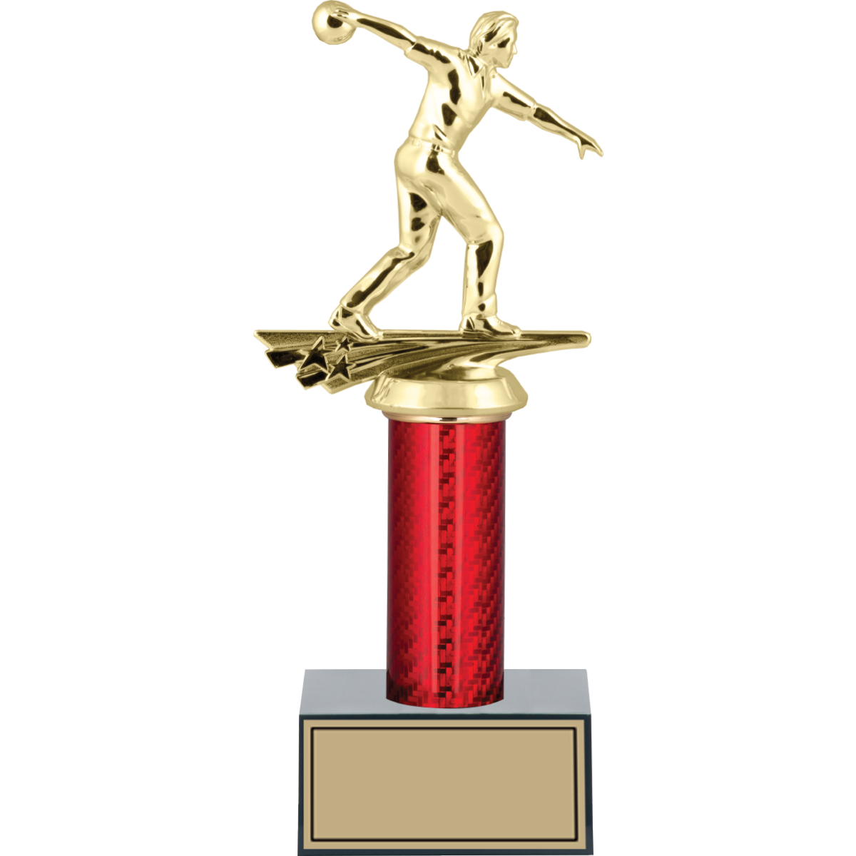 Bowling Erkek Figürlü Kupalar 28, 25, 23 cm | FG-004