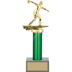 Bowling Erkek Figürlü Kupalar 30, 28, 25 cm | FG-006 - 30