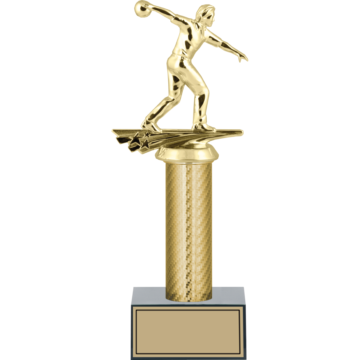 Bowling Erkek Figürlü Kupalar 30, 28, 25 cm | FG-007 - 30