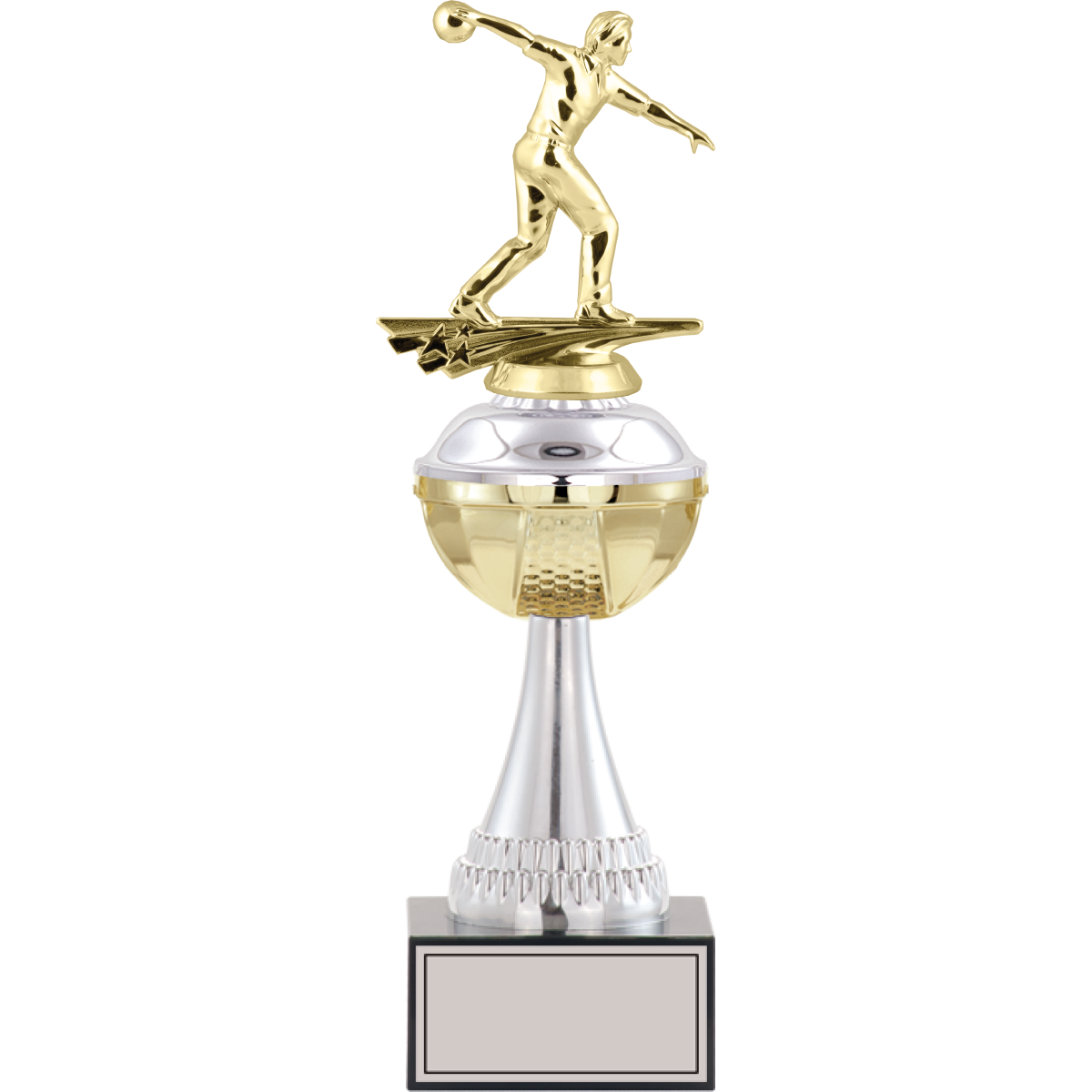 Bowling Erkek Figürlü Kupalar 36, 33, 31 cm | FG-045 - 36