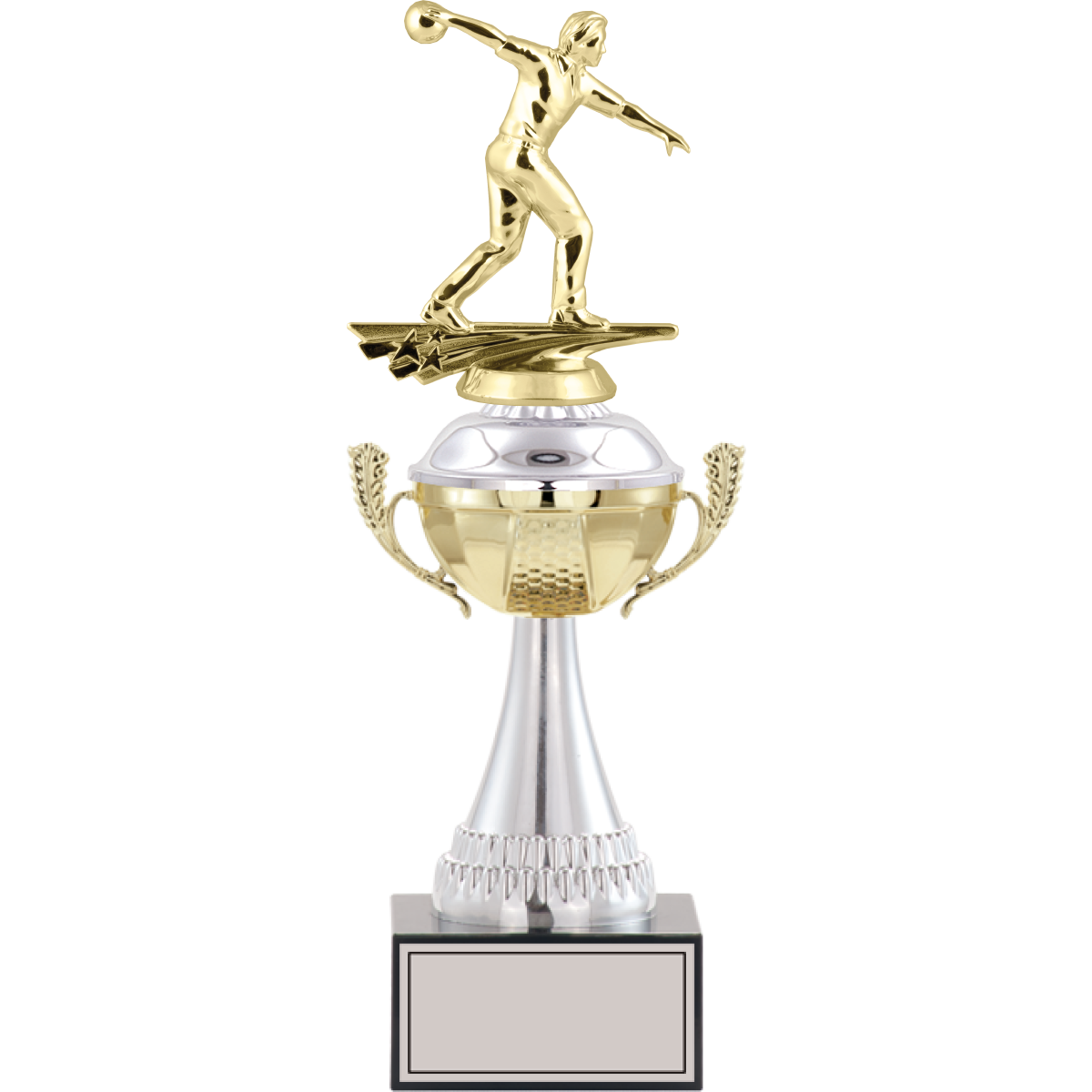 Bowling Erkek Figürlü Kupalar 36, 33, 31 cm | FG-046 - 36