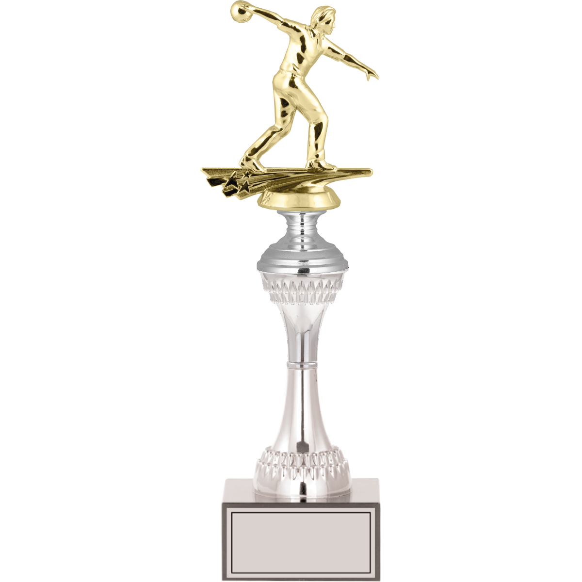 Bowling Erkek Figürlü Kupalar 37, 35, 33 cm | FG-030 - 37