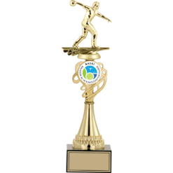 Bowling Erkek Figürlü Kupalar 38, 36, 34 cm | FG-034 - 38
