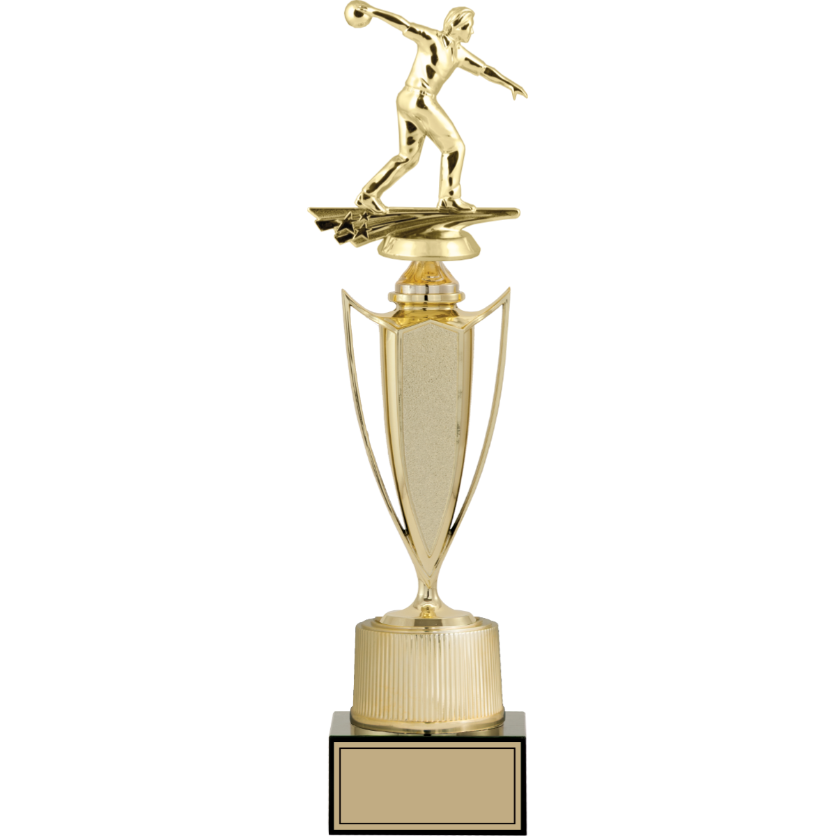 Bowling Erkek Figürlü Kupalar 40, 37, 34 cm | FG-040 - 40