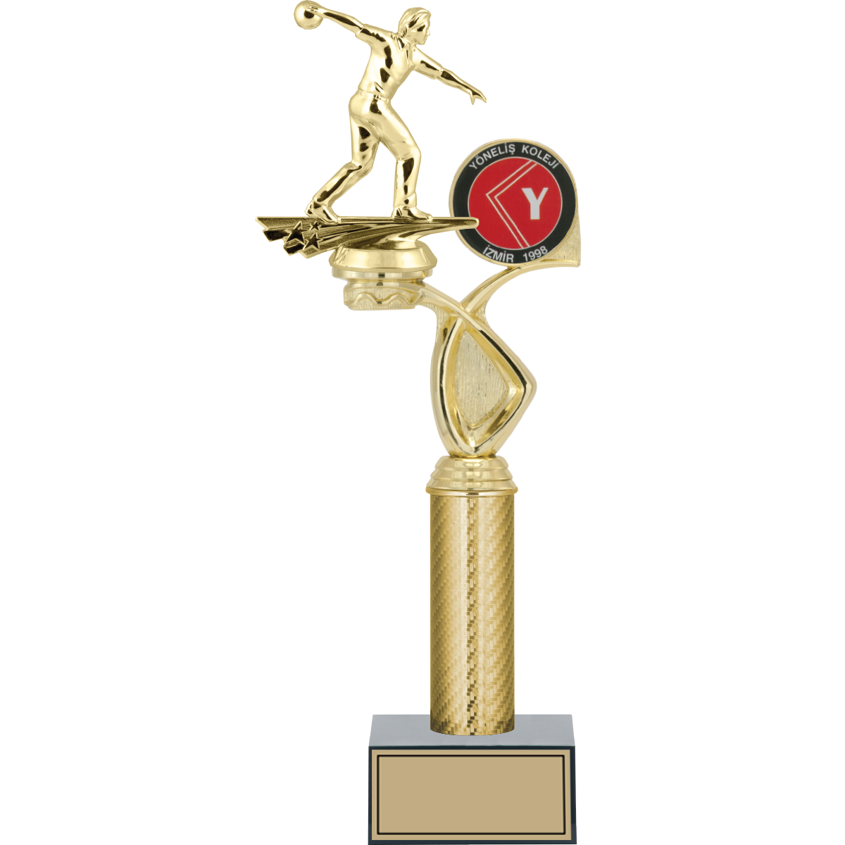 Bowling Erkek Figürlü Kupalar 40, 37, 35 cm | FG-015 - 40