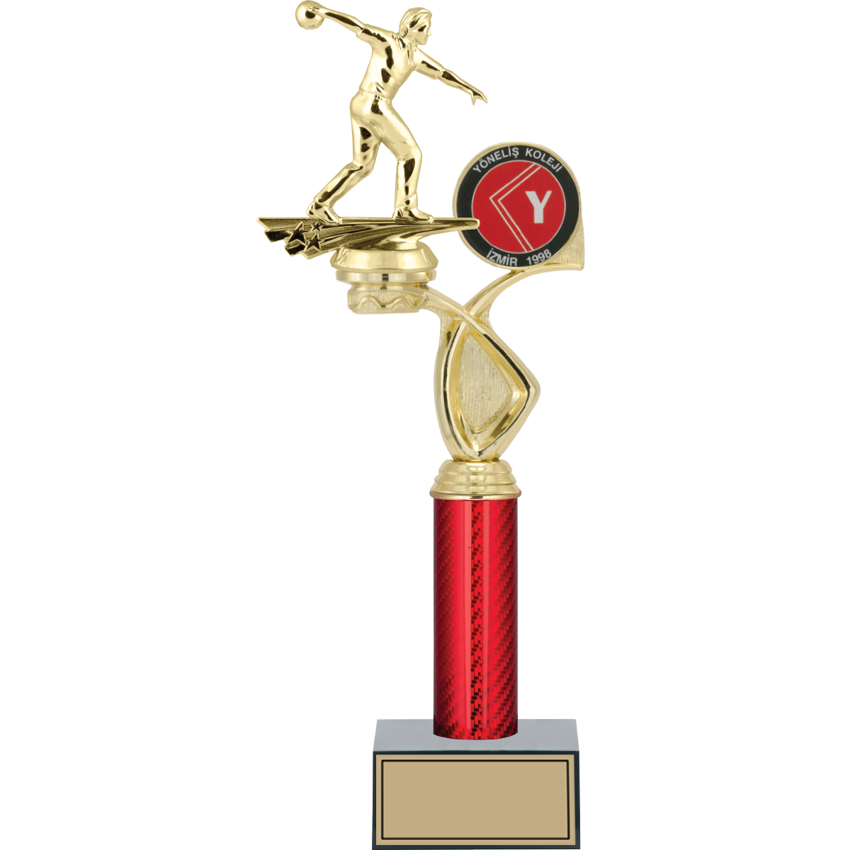 Bowling Erkek Figürlü Kupalar 40, 37, 35 cm | FG-016 - 40