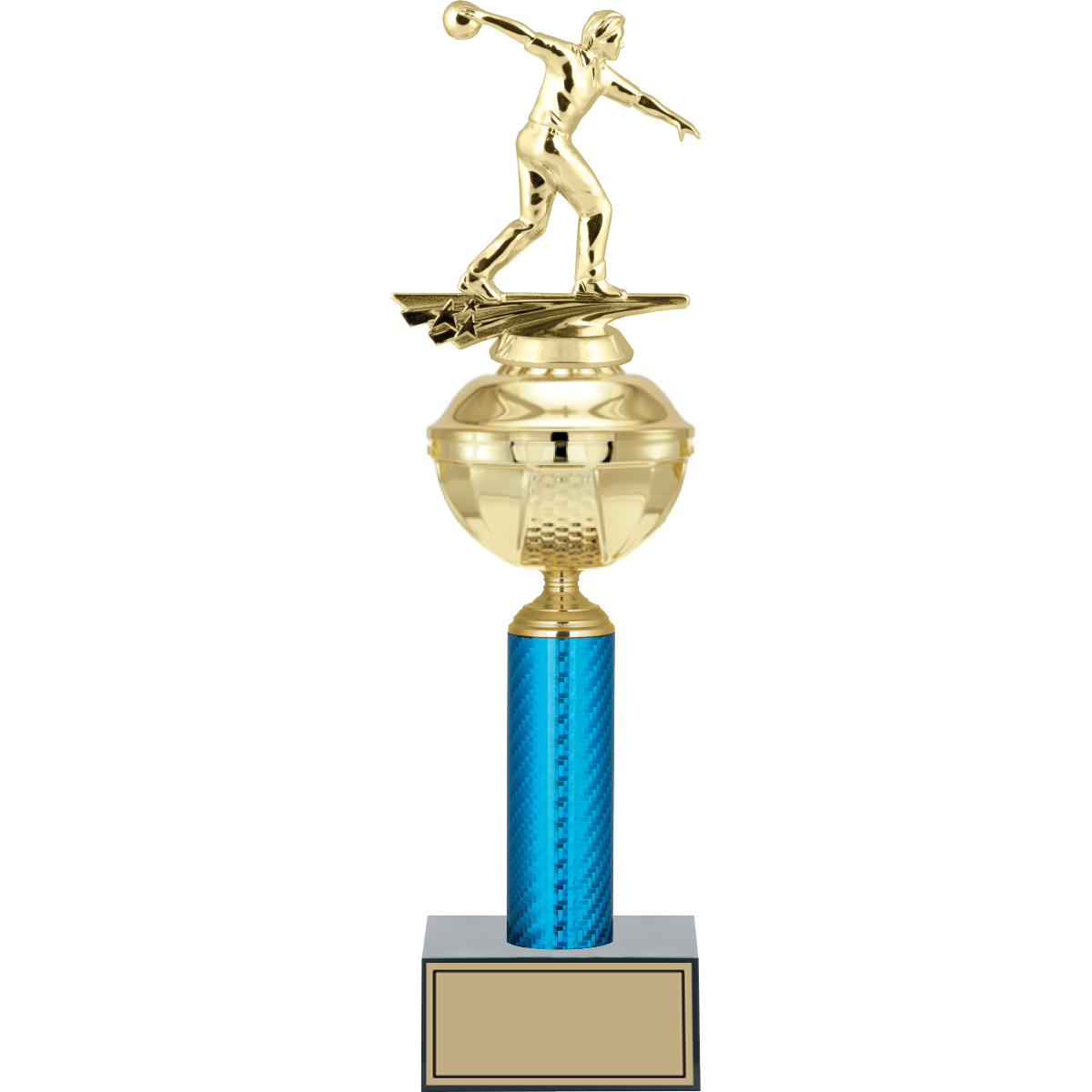 Bowling Erkek Figürlü Kupalar 42, 40, 37 cm | FG-051 - 42