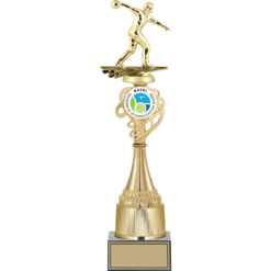 Bowling Erkek Figürlü Kupalar 43, 40, 37 cm | FG-036 - 43