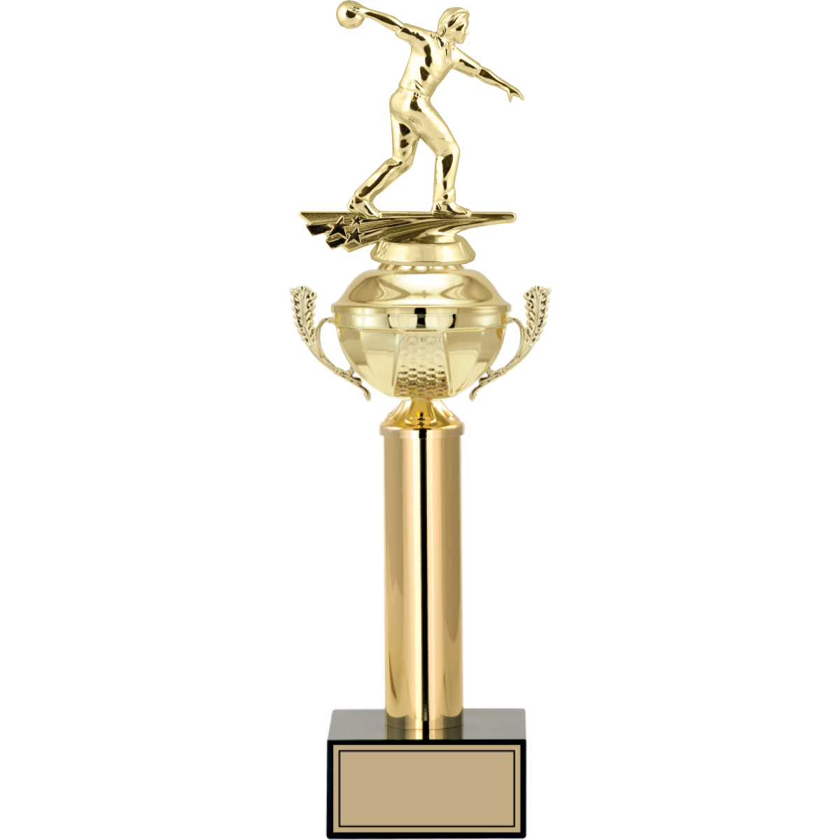 Bowling Erkek Figürlü Kupalar 44, 41, 39 cm | FG-048 - 44