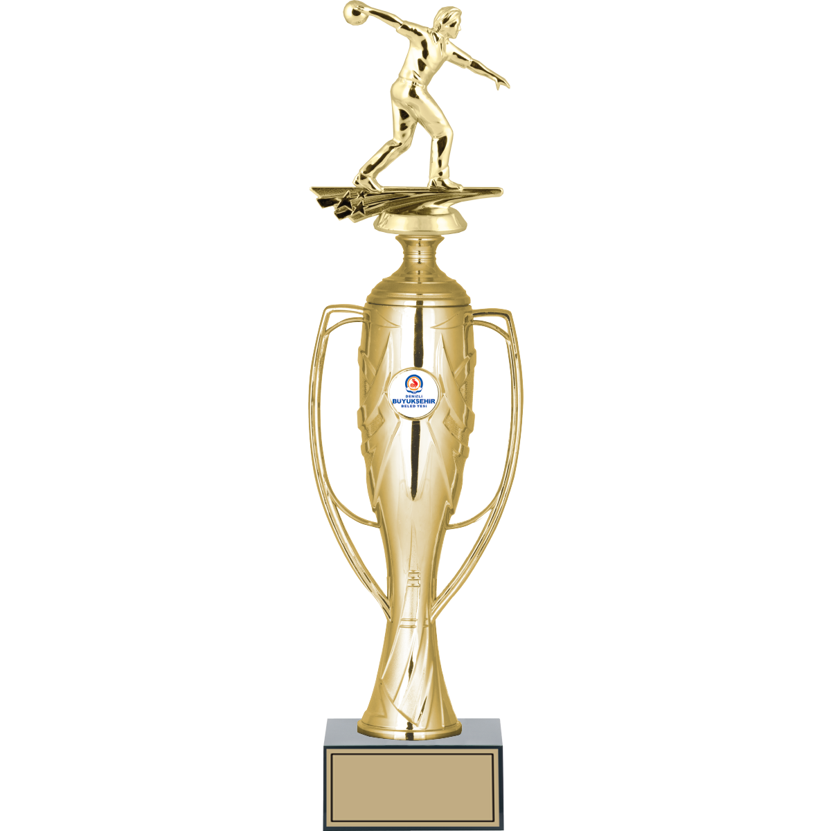 Bowling Erkek Figürlü Kupalar 44, 42, 40 cm | FG-026 - 44