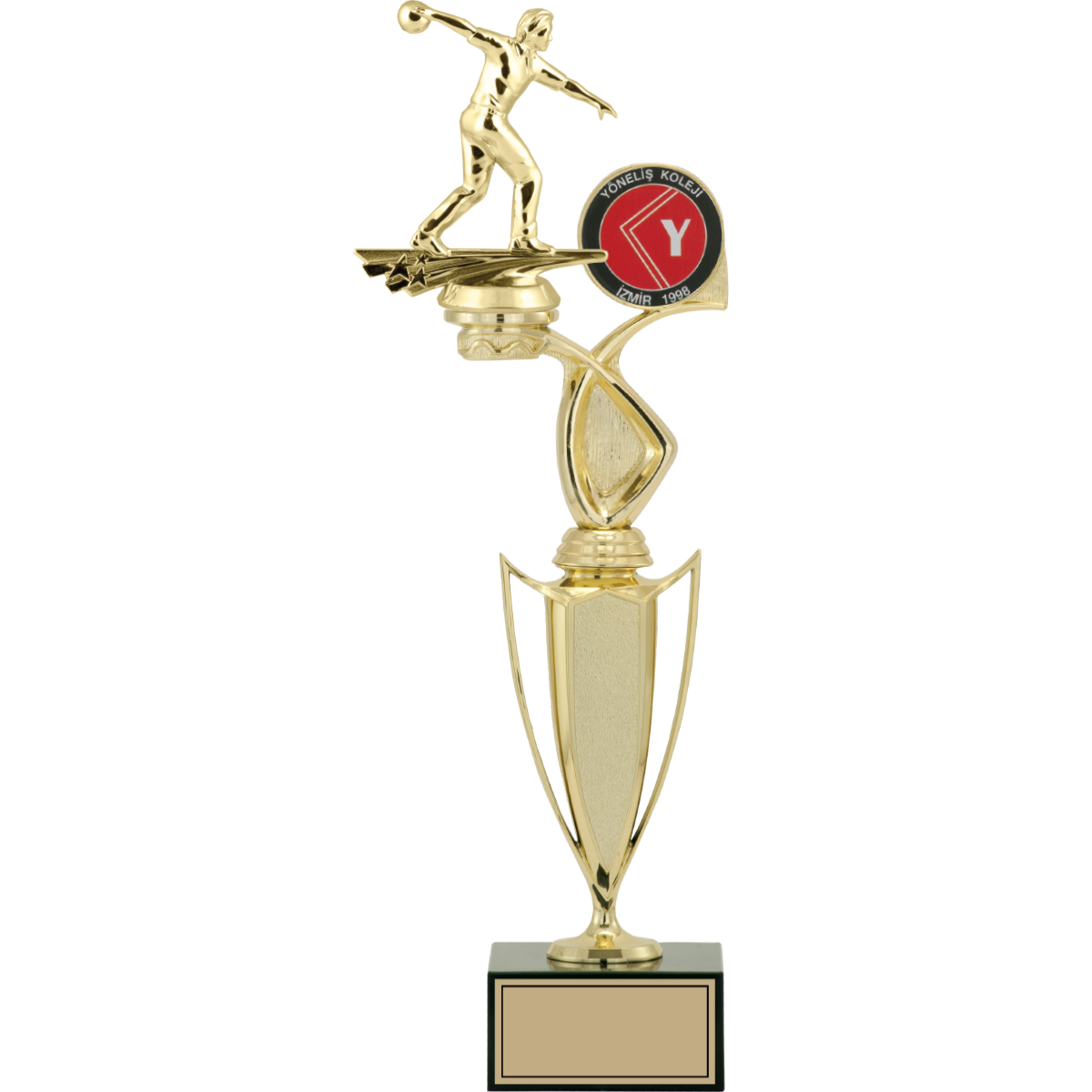 Bowling Erkek Figürlü Kupalar 44 cm | FG-043