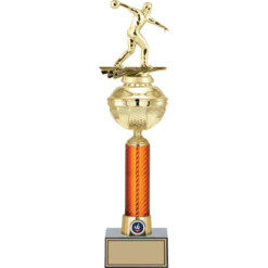Bowling Erkek Figürlü Kupalar 46, 43, 41 cm | FG-055 - 46