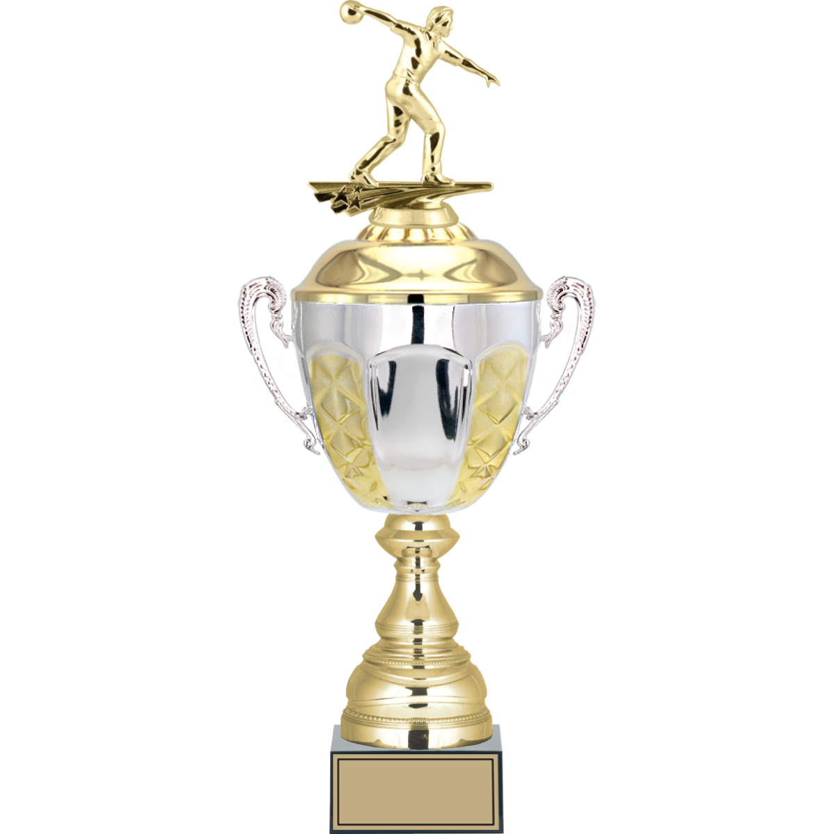 Bowling Erkek Figürlü Kupalar 49, 46, 44 cm | FG-087