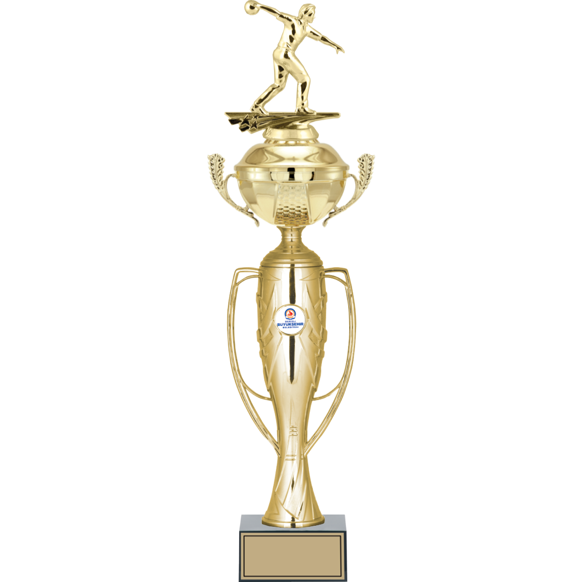 Bowling Erkek Figürlü Kupalar 54, 50, 48 cm | FG-072