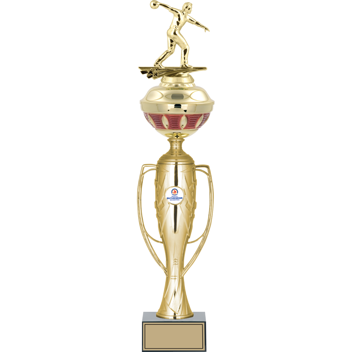 Bowling Erkek Figürlü Kupalar 54, 50, 48 cm | FG-073 - 54