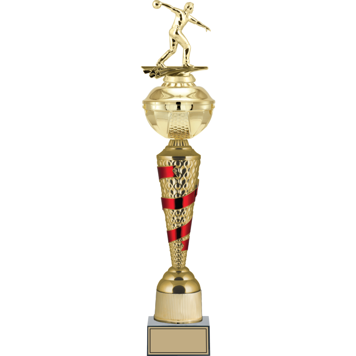 Bowling Erkek Figürlü Kupalar 58, 53, 49 cm | FG-077