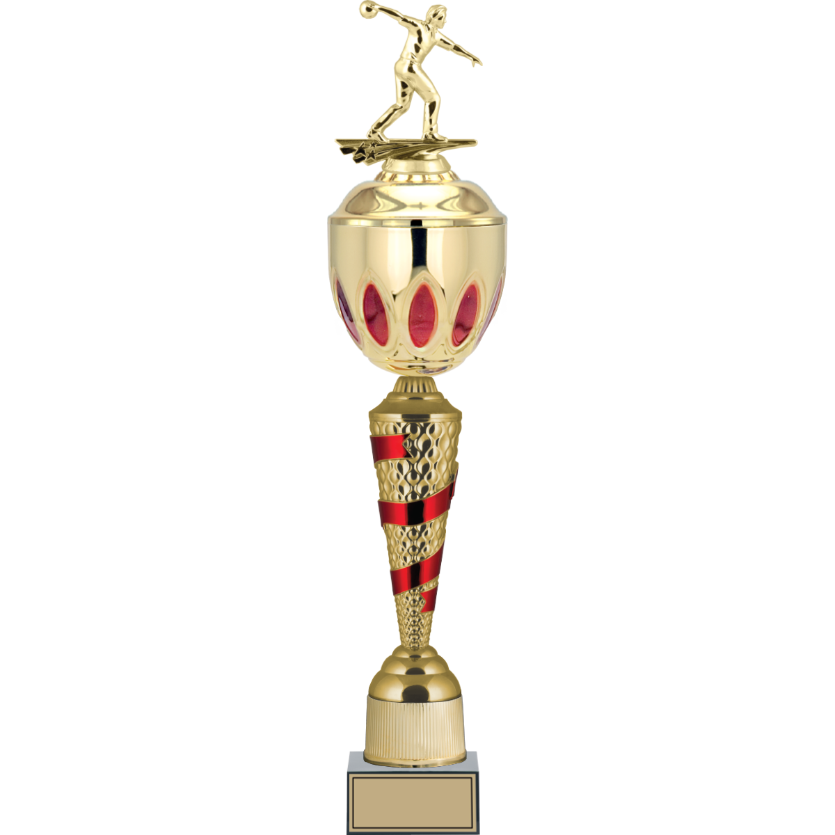 Bowling Erkek Figürlü Kupalar 65, 60, 56 cm | FG-086 - 65