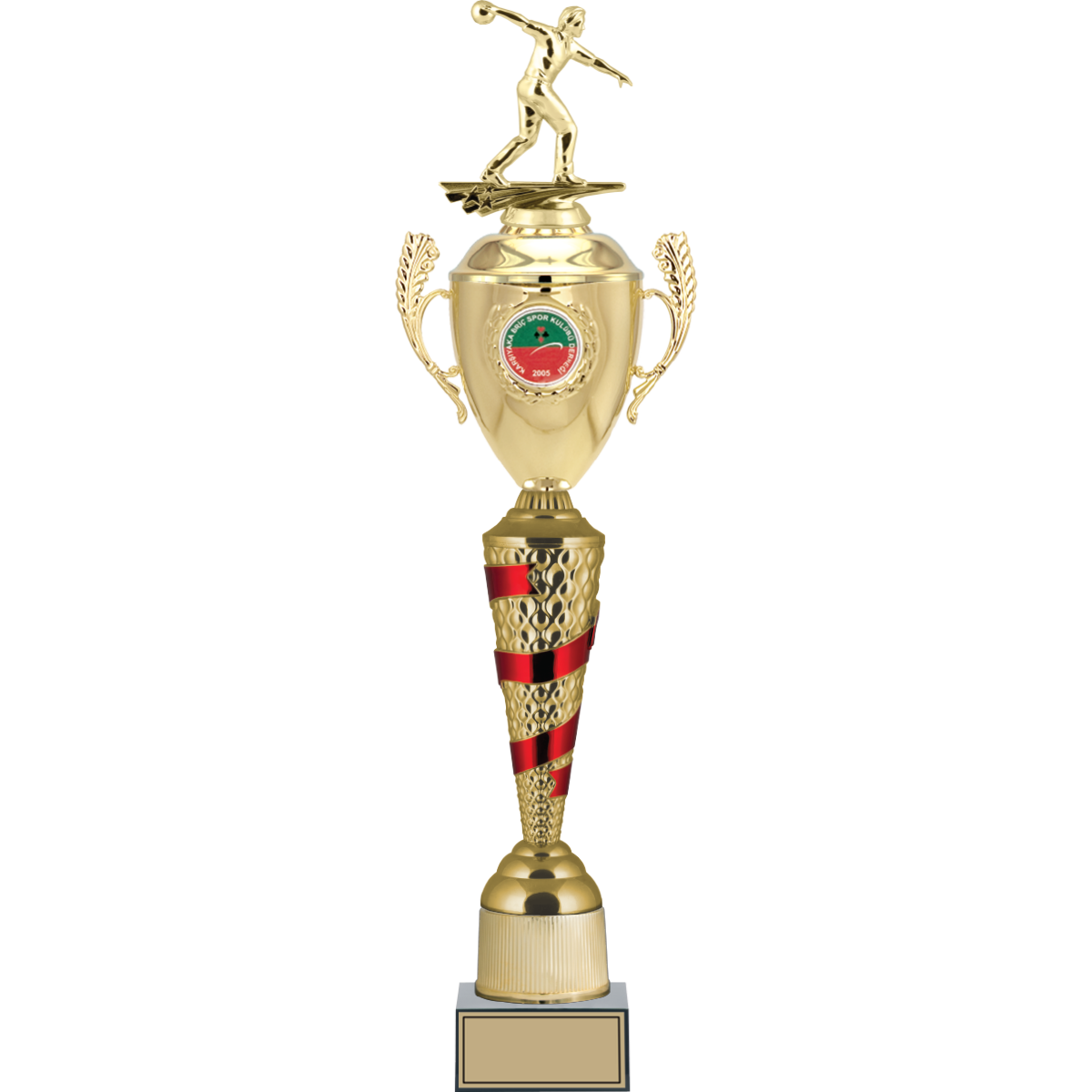 Bowling Erkek Figürlü Kupalar 66, 63, 59 cm | FG-084