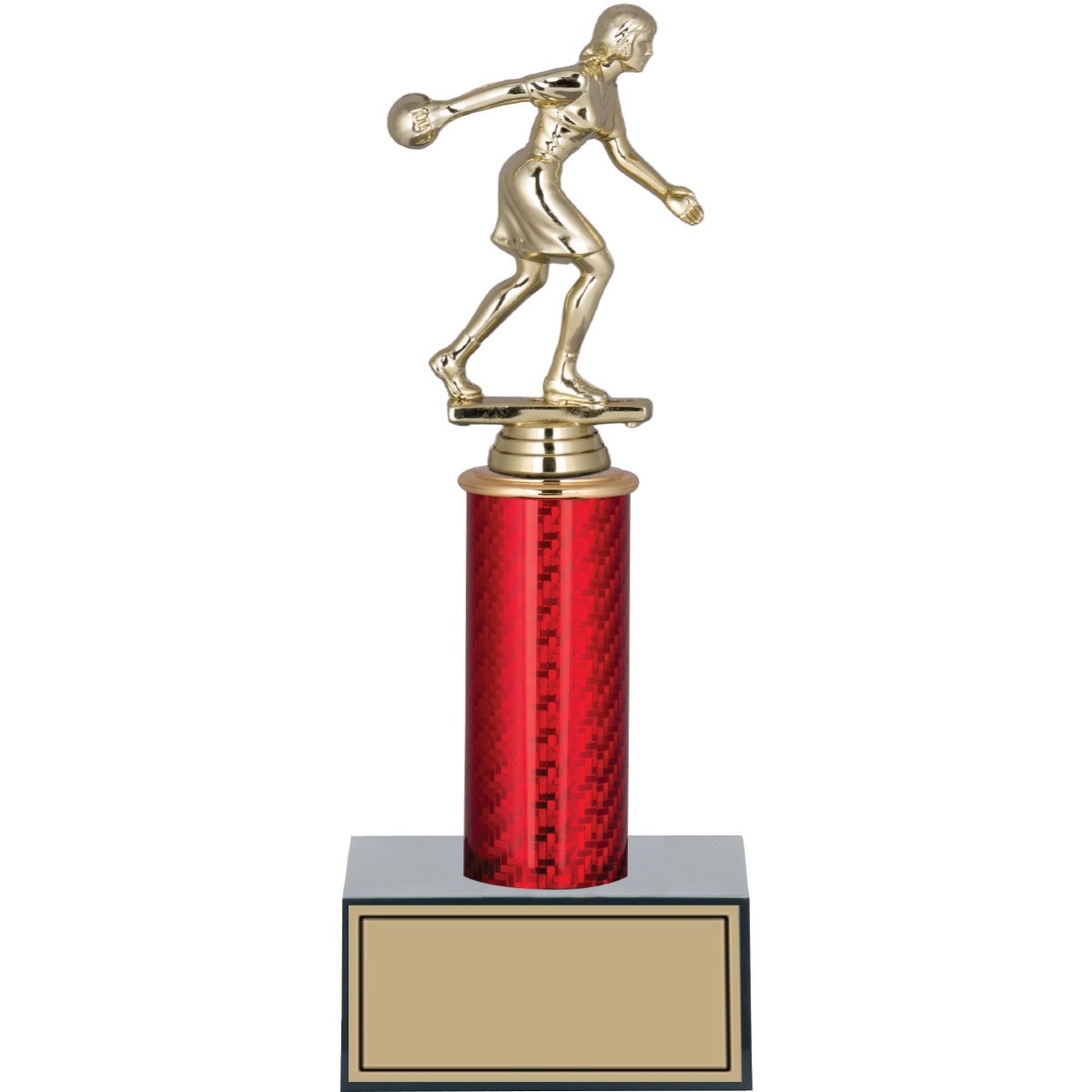 Bowling Kadın Figürlü Kupalar 27, 24, 22 cm | FG-004 - 27