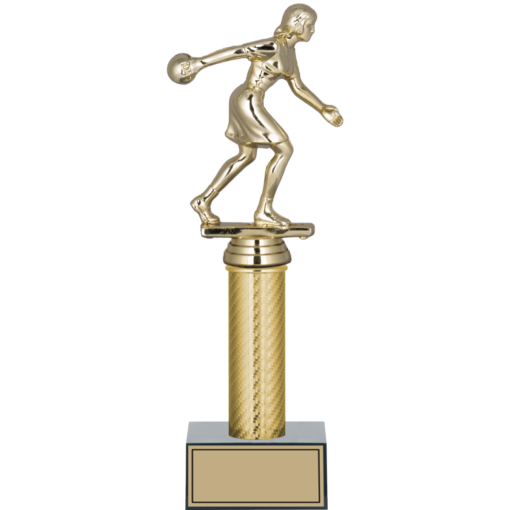 Bowling Kadın Figürlü Kupalar 29, 27, 24 cm | FG-007 - 29