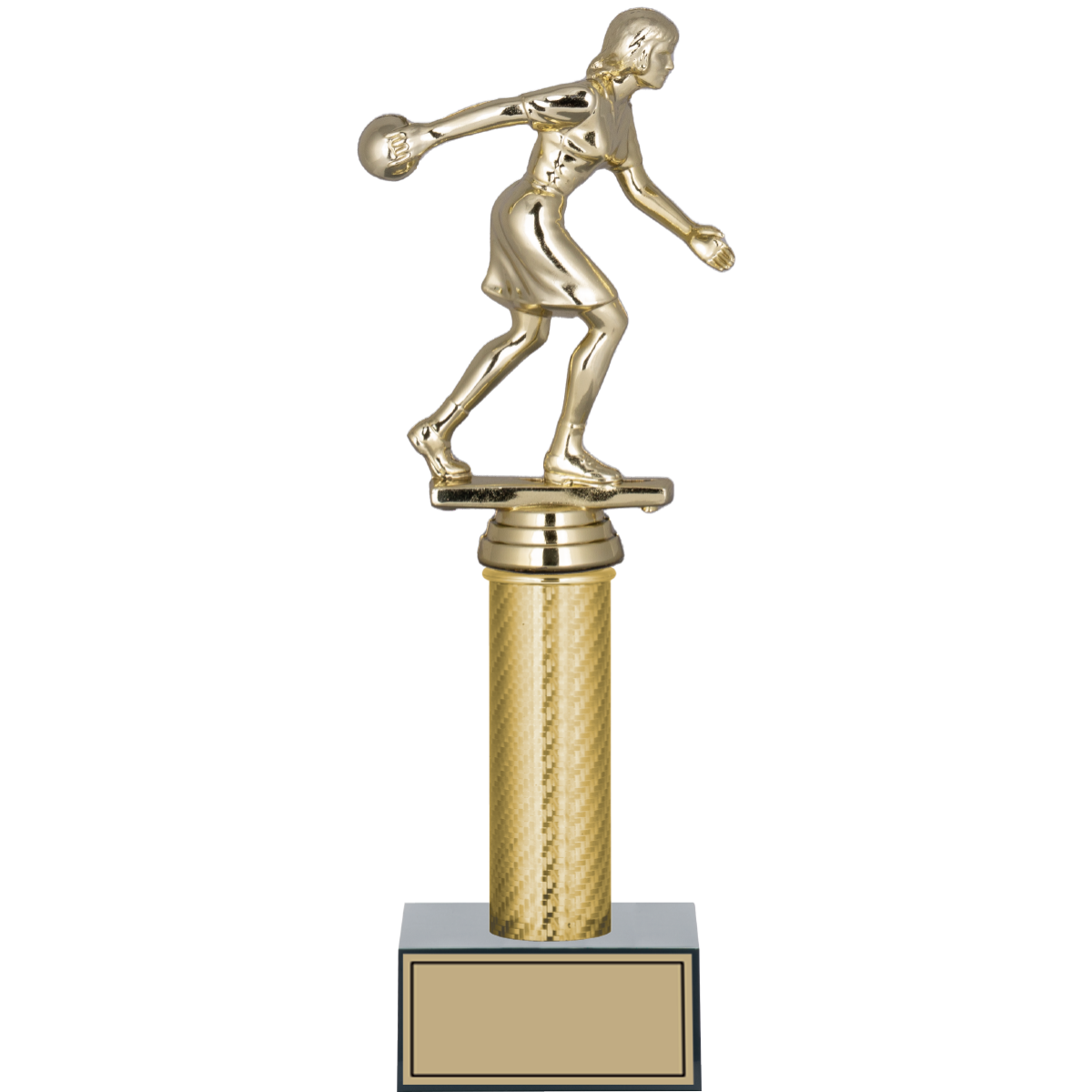 Bowling Kadın Figürlü Kupalar 29, 27, 24 cm | FG-007 - 29