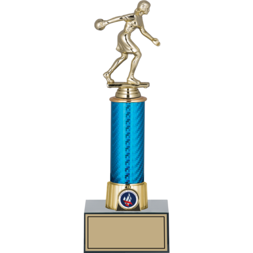 Bowling Kadın Figürlü Kupalar 30, 28, 25 cm | FG-005 - 30
