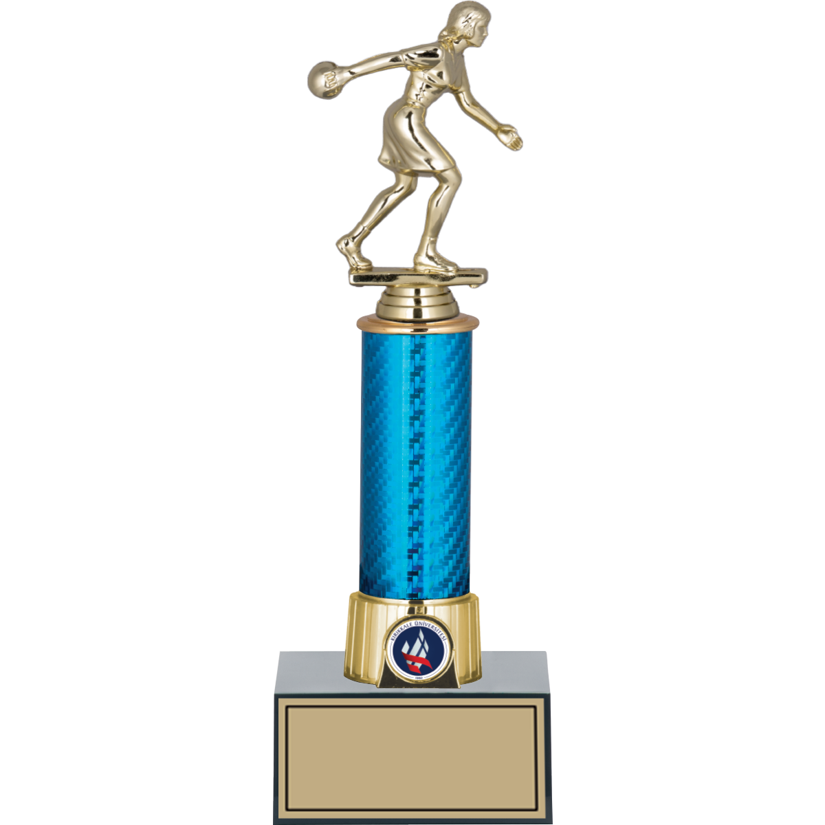 Bowling Kadın Figürlü Kupalar 30, 28, 25 cm | FG-005 - 30