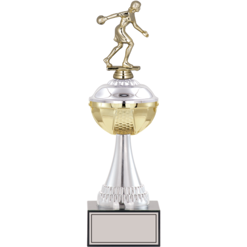 Bowling Kadın Figürlü Kupalar 35, 32, 30 cm | FG-045 - 35