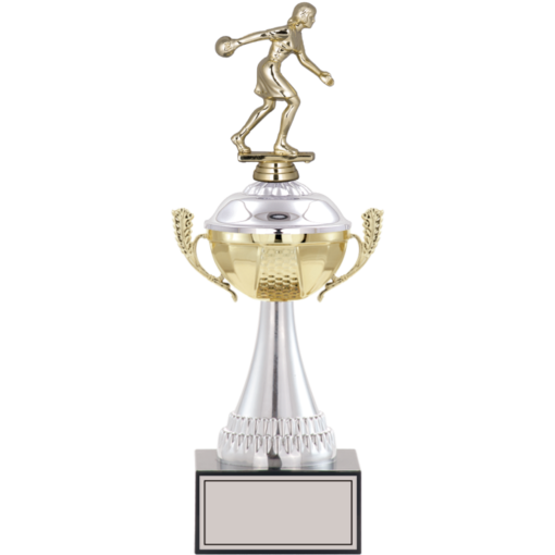 Bowling Kadın Figürlü Kupalar 35, 32, 30 cm | FG-046 - 35