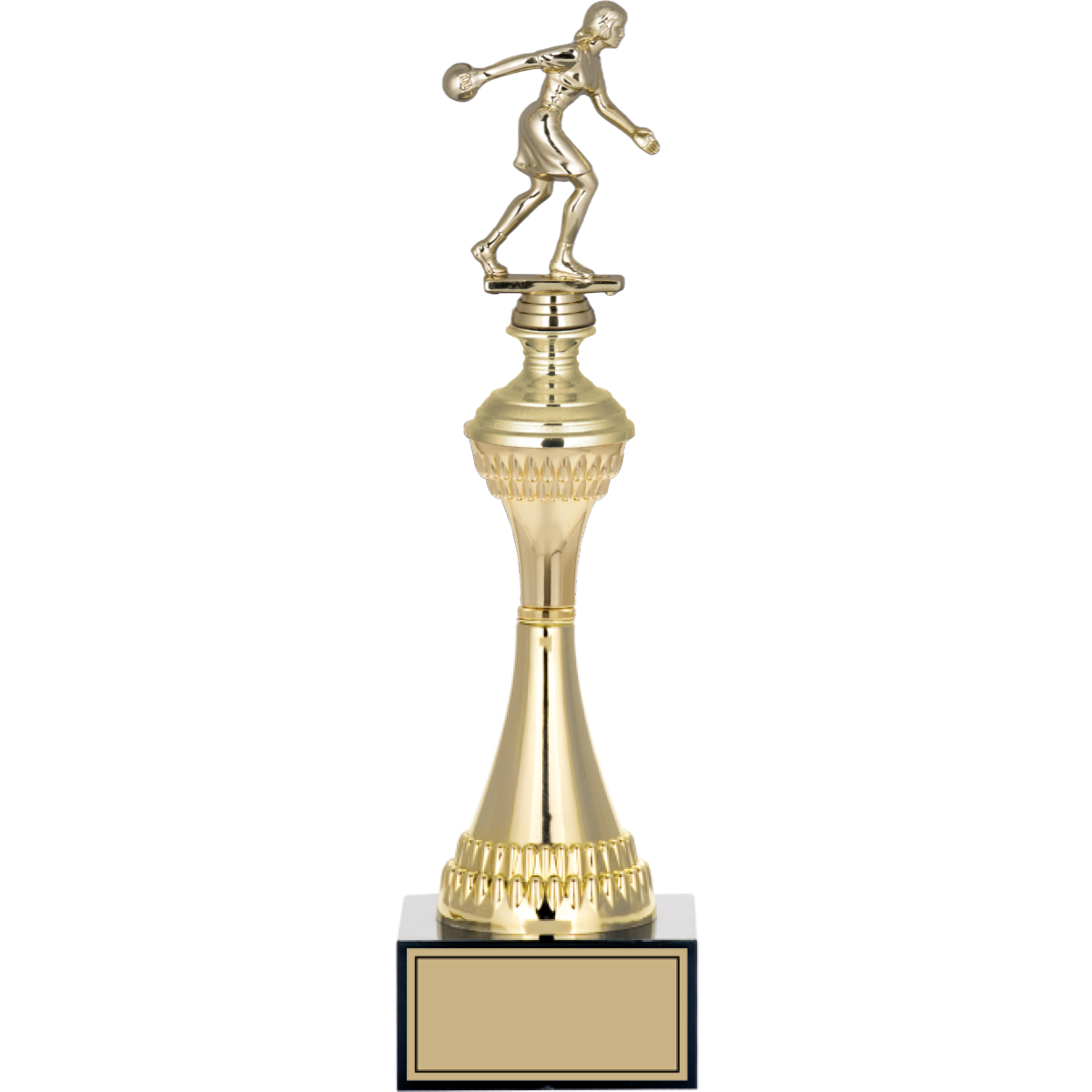 Bowling Kadın Figürlü Kupalar 36, 34, 32 cm | FG-029 - 36