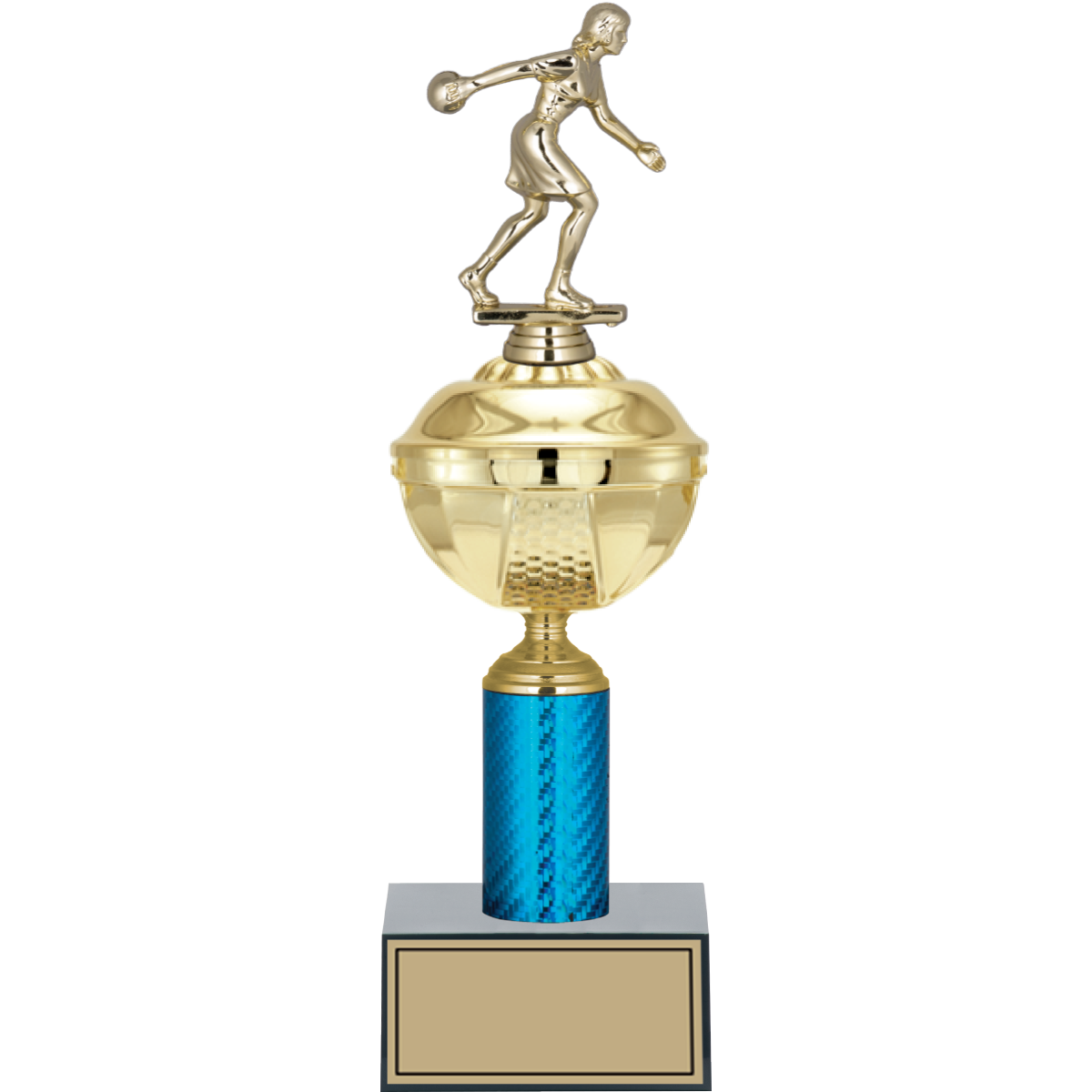 Bowling Kadın Figürlü Kupalar 36 cm | FG-051