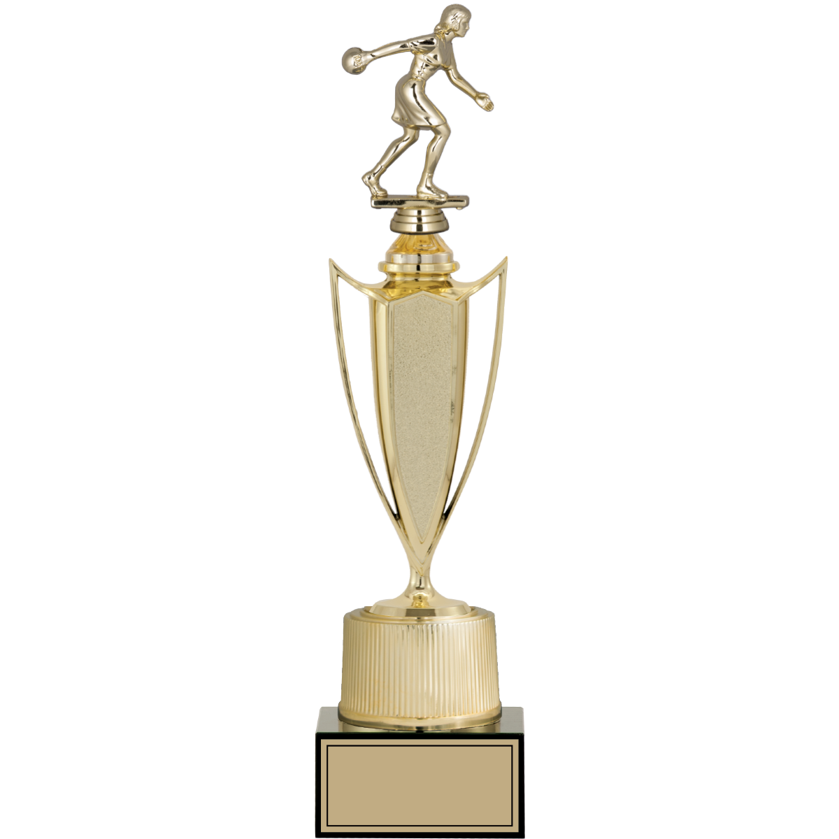 Bowling Kadın Figürlü Kupalar 39, 36, 32 cm | FG-040 - 39