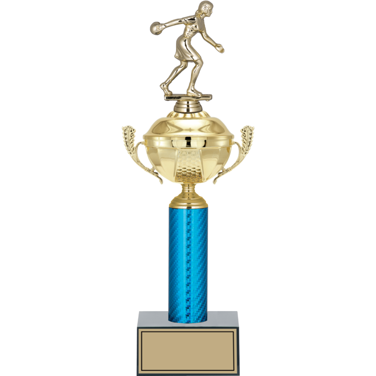 Bowling Kadın Figürlü Kupalar 41, 38, 36 cm | FG-052 - 41