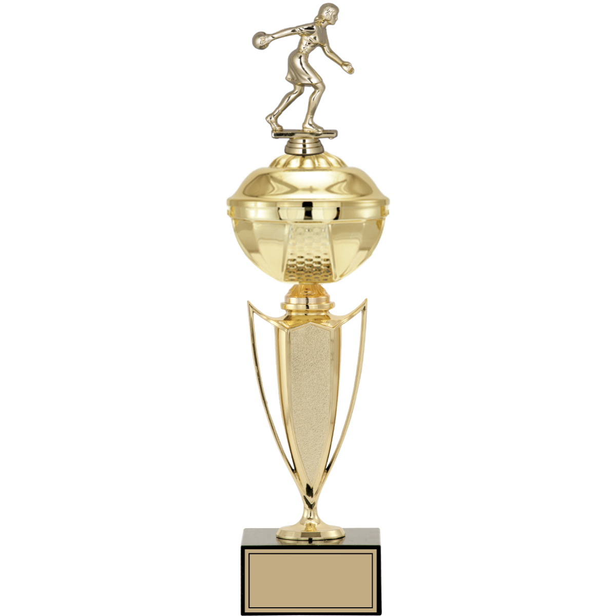 Bowling Kadın Figürlü Kupalar 46, 42, 40 cm | FG-067 - 46