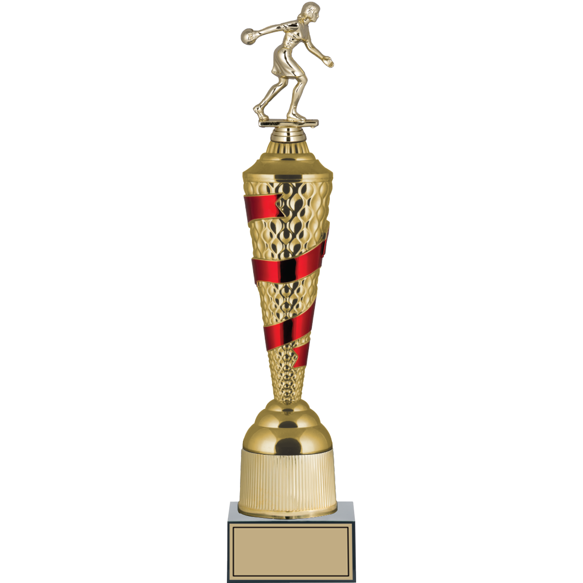 Bowling Kadın Figürlü Kupalar 47, 44, 40 cm | FG-028 - 47