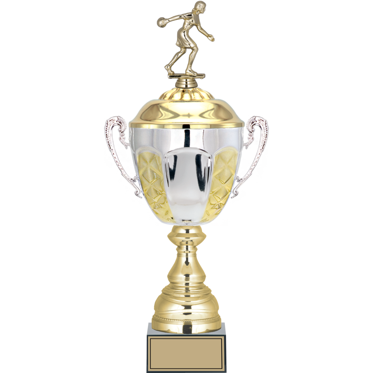 Bowling Kadın Figürlü Kupalar 48, 44, 43 cm | FG-087 - 48