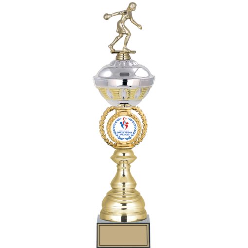 Bowling Kadın Figürlü Kupalar 49, 46, 44 cm | FG-066 - 49
