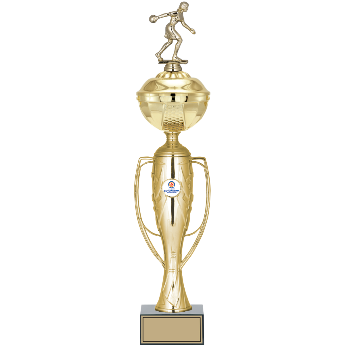 Bowling Kadın Figürlü Kupalar 53, 49, 47 cm | FG-071 - 53