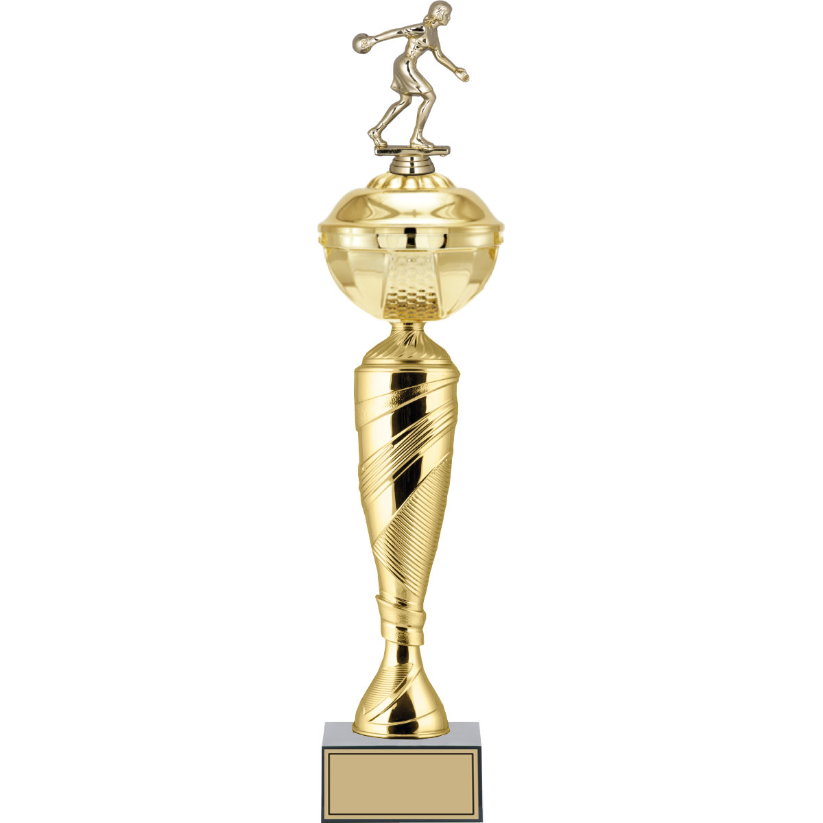 Bowling Kadın Figürlü Kupalar 54, 49, 44 cm | FG-075 - 54