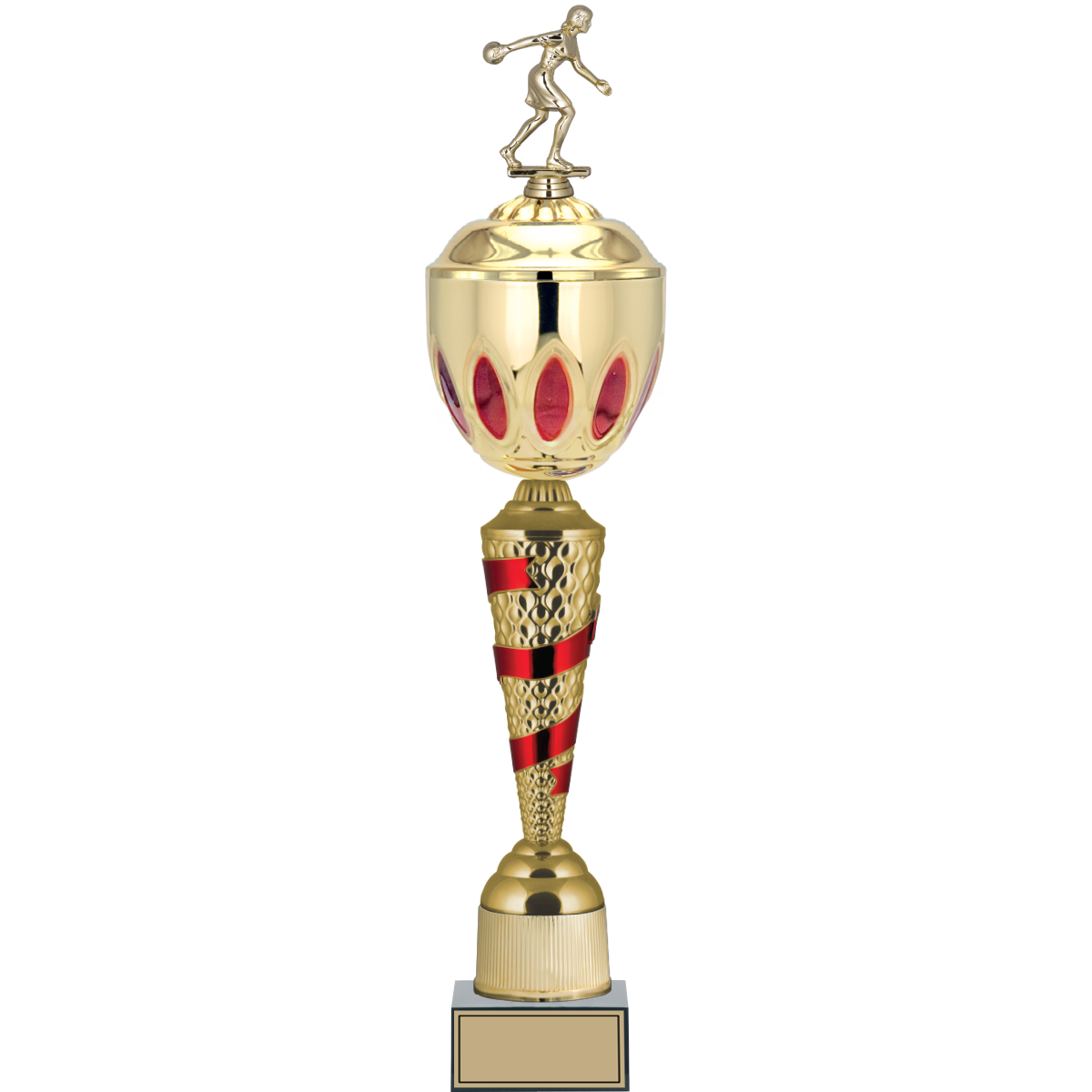 Bowling Kadın Figürlü Kupalar 64, 59, 55 cm | FG-086 - 64