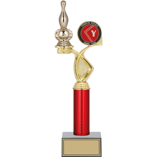 Bowling / Labut Figürlü Kupalar 37, 34, 32 cm | FG-016 - 37