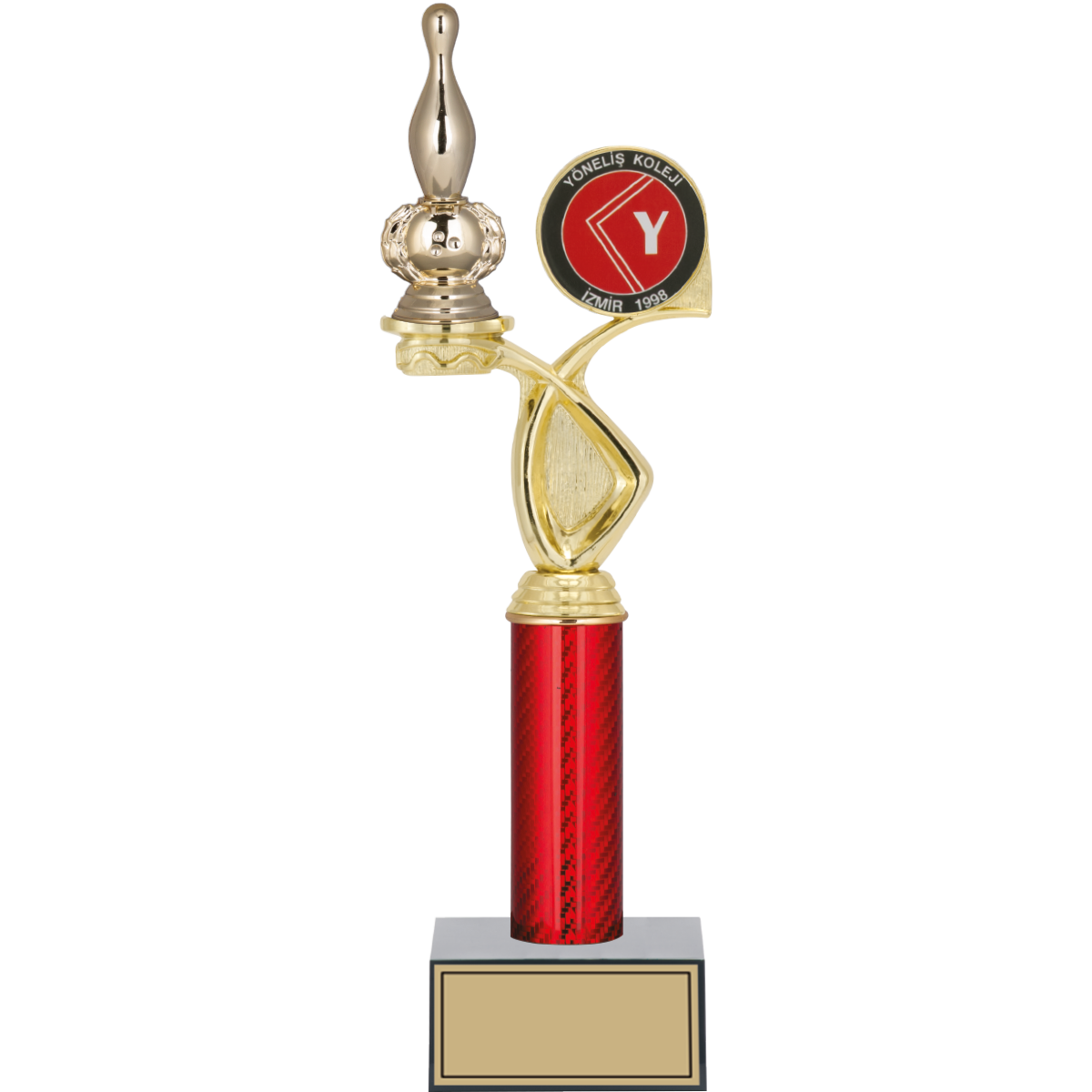 Bowling / Labut Figürlü Kupalar 37, 34, 32 cm | FG-016 - 37