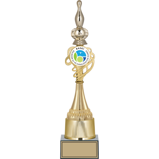 Bowling / Labut Figürlü Kupalar 40, 37, 34 cm | FG-033 - 40