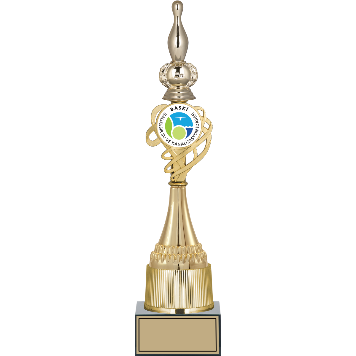 Bowling / Labut Figürlü Kupalar 40, 37, 34 cm | FG-033 - 40