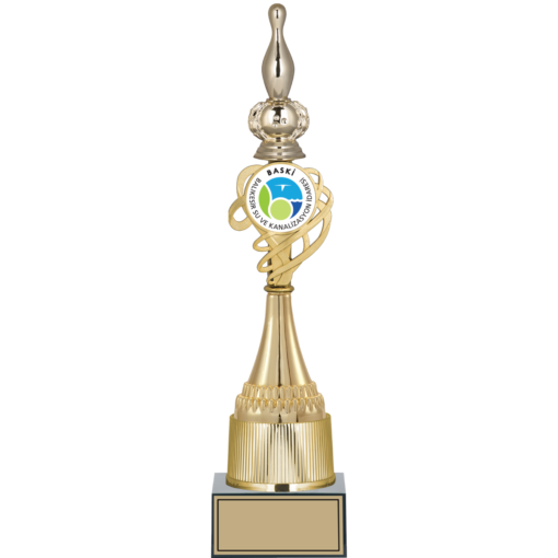 Bowling / Labut Figürlü Kupalar 40, 37, 34 cm | FG-036 - 40