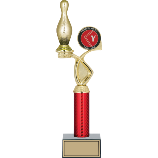 Bowling / Pin Figürlü Kupalar 40, 37, 35 cm | FG-016 - 40