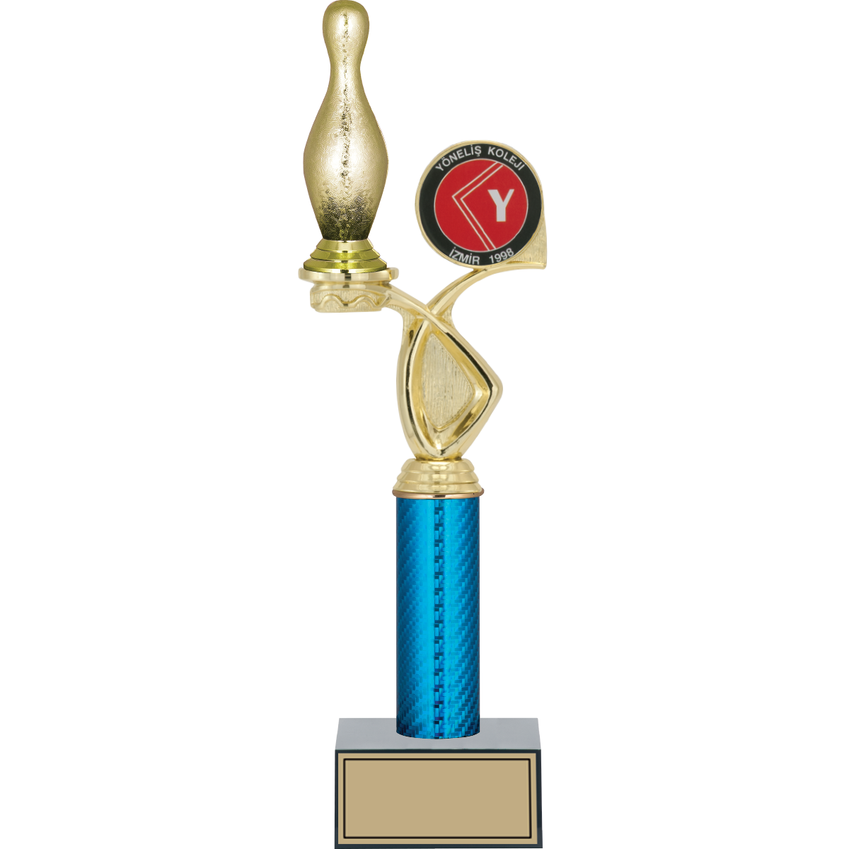 Bowling / Pin Figürlü Kupalar 40, 37, 35 cm | FG-017 - 40